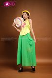 Yếm Vàng TYK0302 Đụp Xanh Lá TQD0901