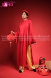 TCN0401 Cổ Phục Triều Nguyễn Nữ - Đỏ