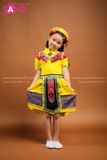 NHM0302 Trang Phục H'Mông Trẻ Em - Vàng