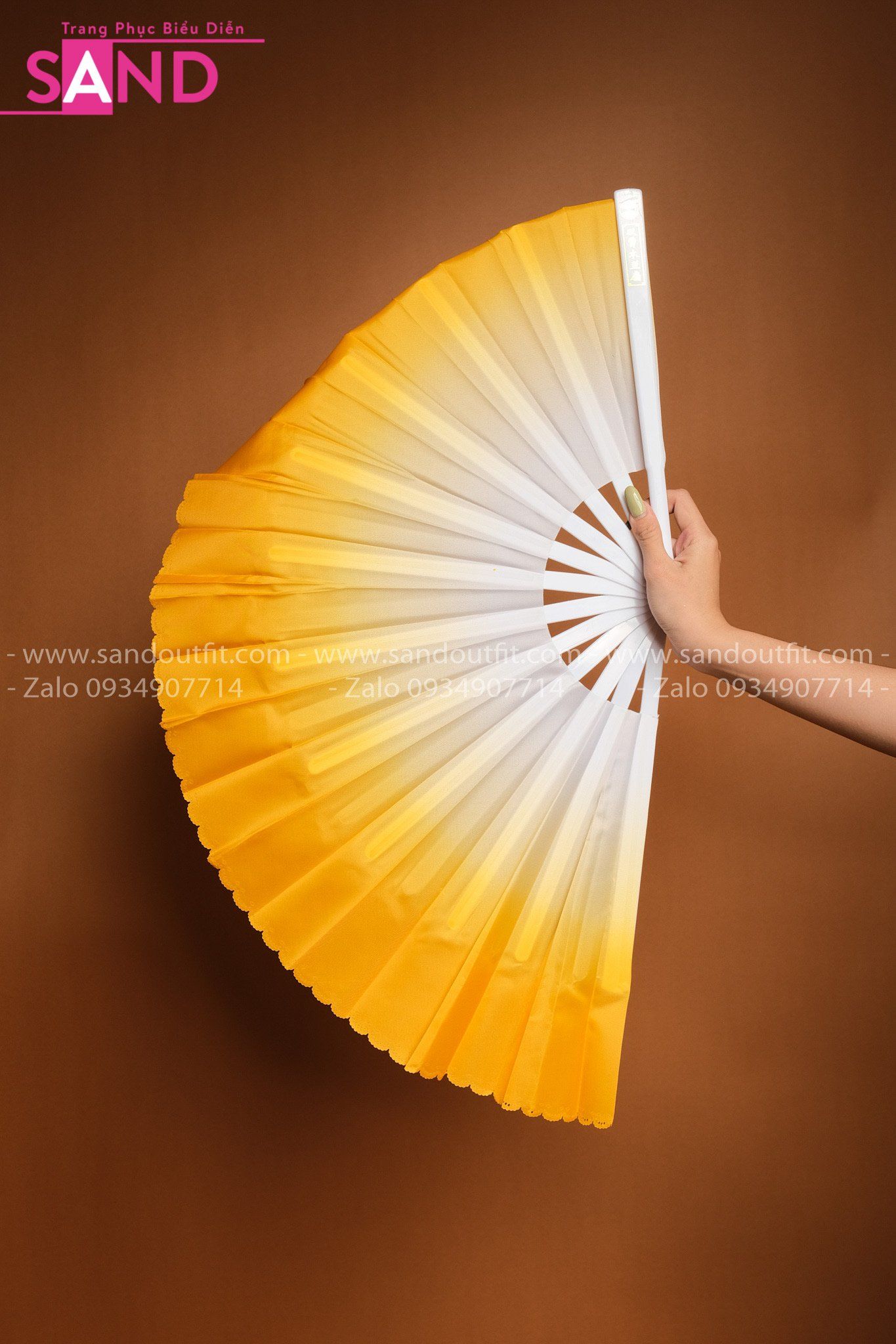 DQN0302 Quạt Cam Vàng