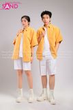 Outfit Phối Sẵn - (Quần Short Trắng phối Sơmi Pastel)