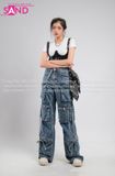Outfit Phối Sẵn - (Quần Jean phối Corset Đen Da)