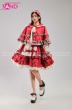 TNV0401 Hoá Trang Cô Bé Quàng Khăn Đỏ
