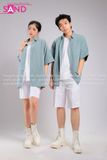 Outfit Phối Sẵn - (Quần Short Trắng phối Sơmi Pastel)