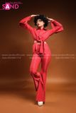 Trang Phục Disco Thập Niên 70 Đỏ Nữ