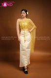  TNT0301 Trang Phục Khơ-Me (Thái Lan)  Nữ Vàng 