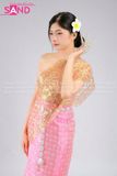 TNT0506 Trang Phục Dân Tộc Khơ Me/Thái Lan Nữ - Hồng Đậm
