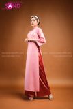 TAC0508 Áo Dài Lụa Tây Thi Hồng