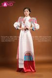 TAT0002 Áo Dài Thiết Kế Thổ Cẩm