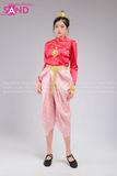 TNP0401 Trang Phục Hoá Trang Campuchia Nữ - Đỏ
