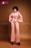 Trang Phục Disco Thập Niên 70 Cam Sữa Nữ