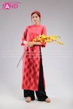 TAC0432 Áo Dài Gấm Thọ - Màu Đỏ