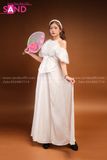 TYK0001 Yếm Trắng Thêu