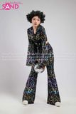 HBD0102 Set Bộ Disco 3 - Đen Chữ Màu Nữ