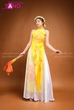 Yếm Tà Vàng TYD0302 Quần Váy Trắng Phi TQV0003