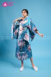  TNN0801 Áo Kimono - Xanh 