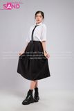 Outfit Phối Sẵn - (Váy Thái Đen phối Sơmi Trắng)