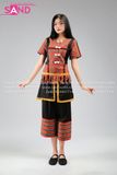 Trang Phục Dân Tộc Nữ Hoạ Tiết Đỏ
