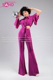Trang Phục Disco Thập Niên 70 Tím Nữ 02