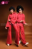 Trang Phục Disco Thập Niên 70 Đỏ Nam
