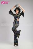 HBD0102 Set Bộ Disco 3 - Đen Chữ Màu Nữ