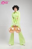 HBD0904 Set Bộ Disco 6 - Xanh Neon Nữ