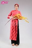 TAC0432 Áo Dài Gấm Thọ - Màu Đỏ