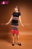 NTN0101 Trang Phục Dân Tộc Ba Na (Tây Nguyên Nữ Nhung đen)