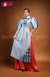 TAT0802 Áo Dài Thiết Kế Thổ Cẩm