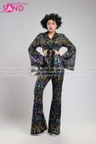 HBD0102 Set Bộ Disco 3 - Đen Chữ Màu Nữ