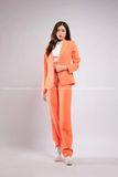 Outfit Phối Sẵn - (Set Vest Quần Ống Suông Cam Nữ)
