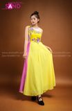 TMM0304 Váy Múa Hiện Đại Vàng