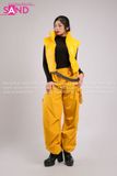 Nhân bản từ Nhân bản từ Outfit Phối Sẵn - (Quần Nắp Ngang Vàng phối Phao Vàng)