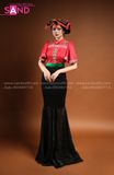 NTH0403 Trang Phục Dân Tộc Thái Đỏ Nữ Thiết Kế