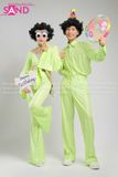 HBD0904 Set Bộ Disco 6 - Xanh Neon Nữ