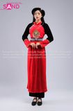 Trang Phục Dân Tộc Tày Nhung Đỏ Đen - Nữ
