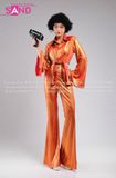 Trang Phục Disco Thập Niên 70 Cam Nữ 02
