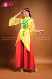 Áo Kính Vàng TYD0301 Phối Quần Váy Đỏ TQV0401