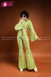 Trang Phục Disco Thập Niên 70 Xanh Lá Nữ