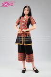 Trang Phục Dân Tộc Nữ Hoạ Tiết Đỏ