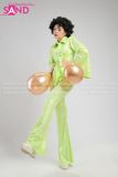 HBD0904 Set Bộ Disco 6 - Xanh Neon Nữ