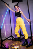 Áo 2 Dây Croptop Khoen Vai Bụng - Đen