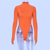 Áo Bodysuit dài tay Cam