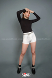 Áo BodySuit Dài Tay - Đen
