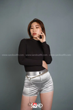 Áo BodySuit Dài Tay - Đen