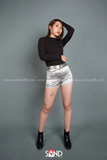 Áo BodySuit Dài Tay - Đen