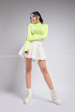 Áo Bodysuit dài tay Xanh neon