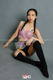 Áo bra kim sa - Hồng