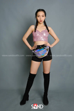 Áo bra kim sa - Hồng
