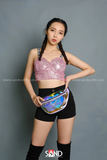 Áo bra kim sa - Hồng